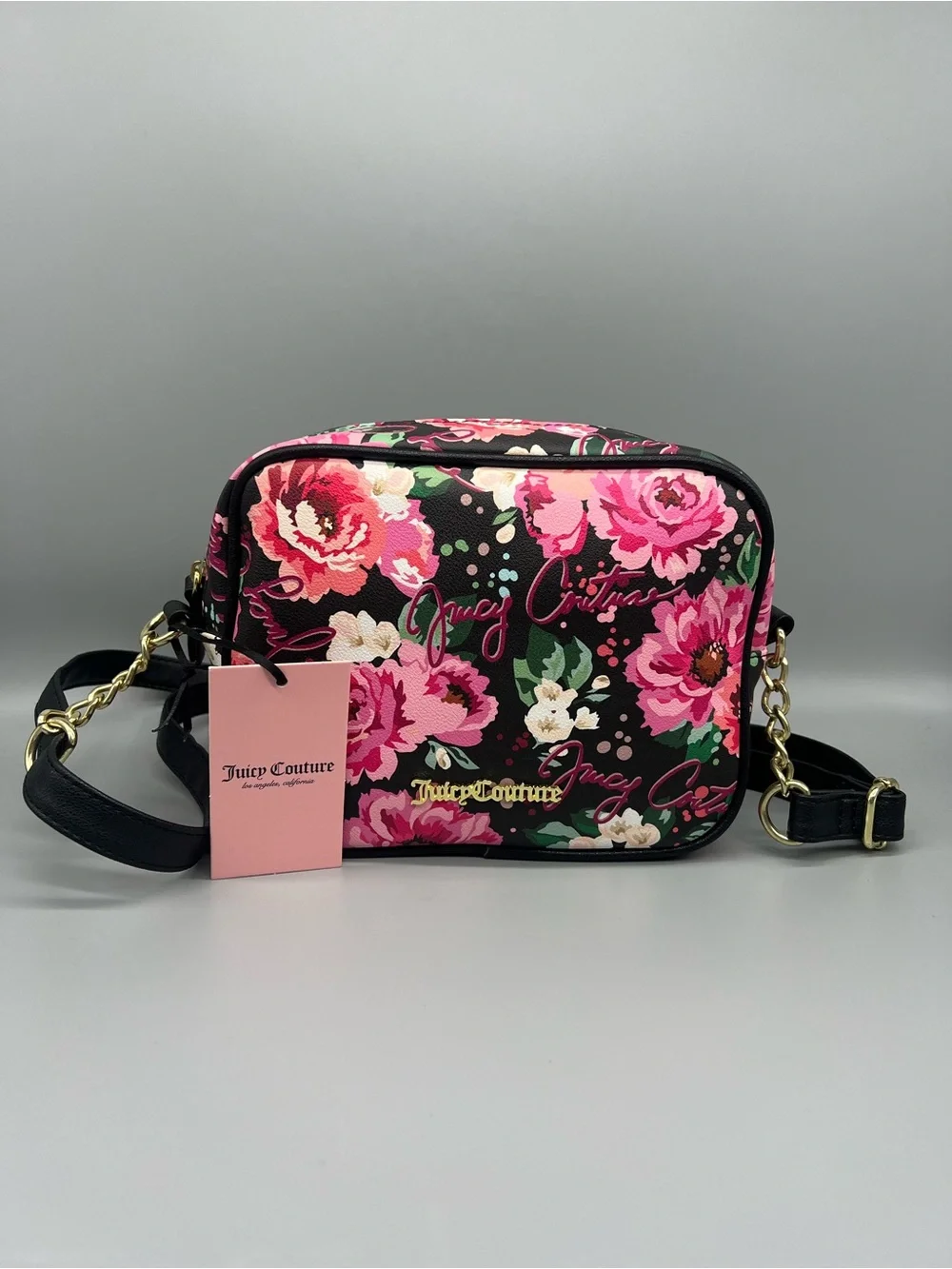 Juicy couture camera crossbody purse